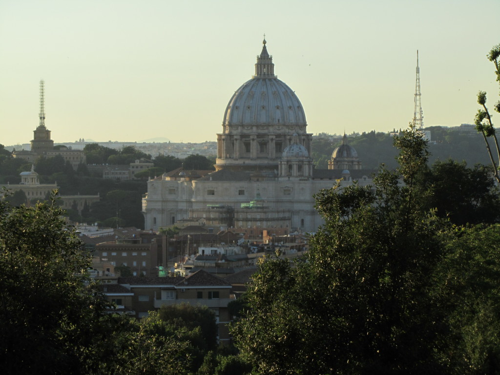 View of the Vatican from Gianicolo Hill