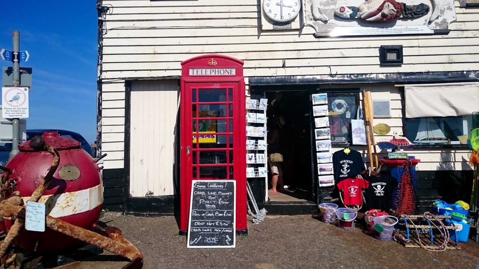 A quirky shop on Broadstairs Pier