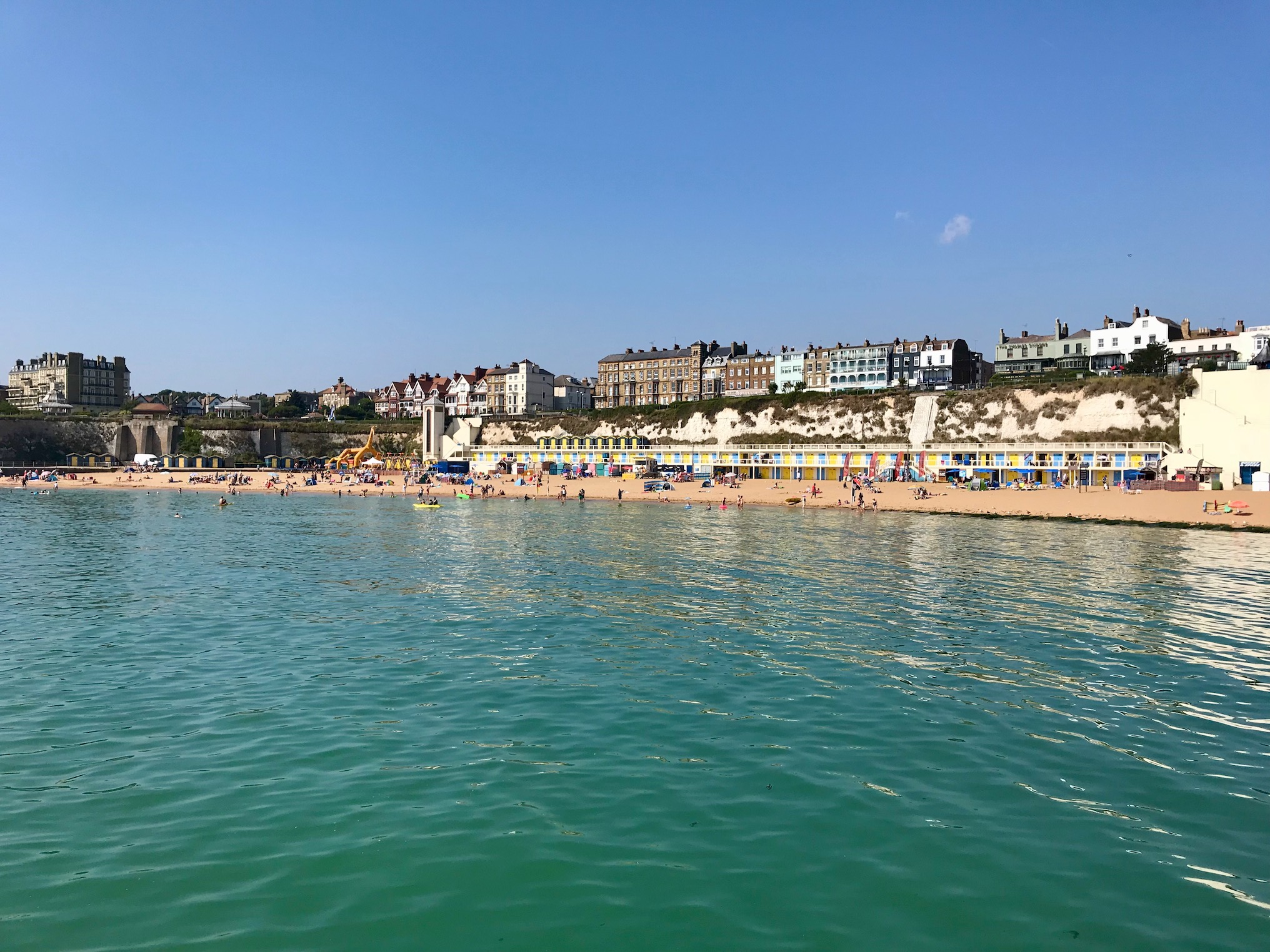 Broadstairs from the pier 