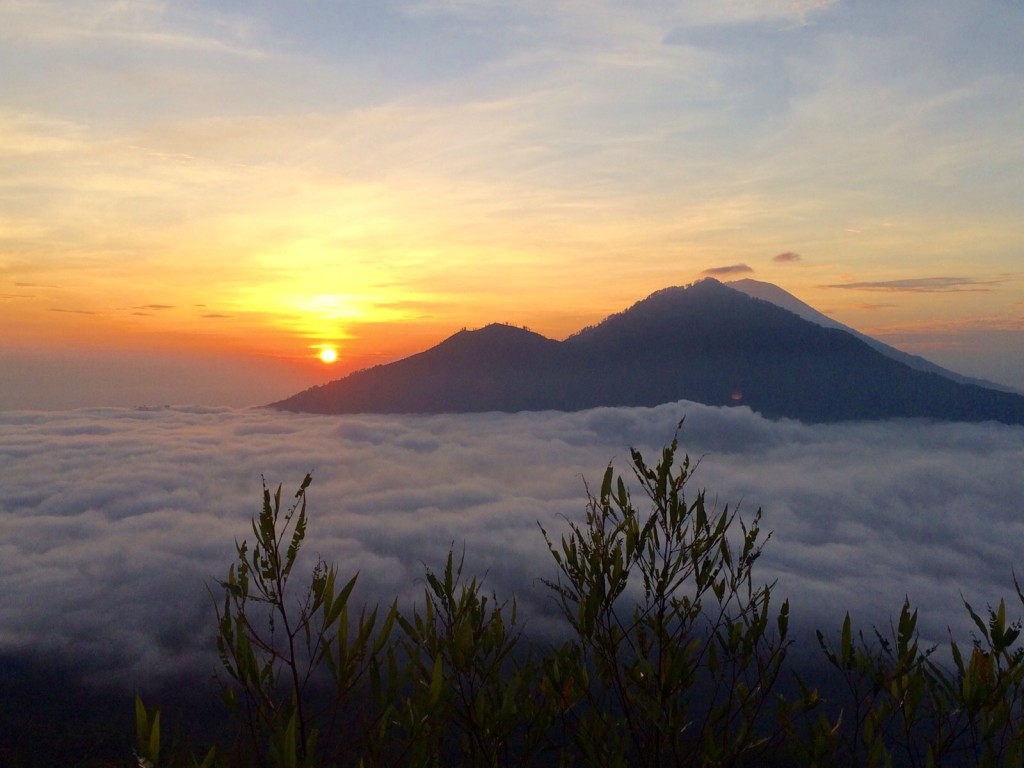 Sunrise at Mount Batur