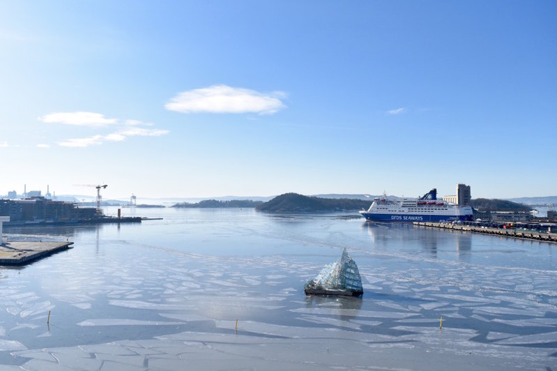 Views of the Fjord from the Oslo Opera House