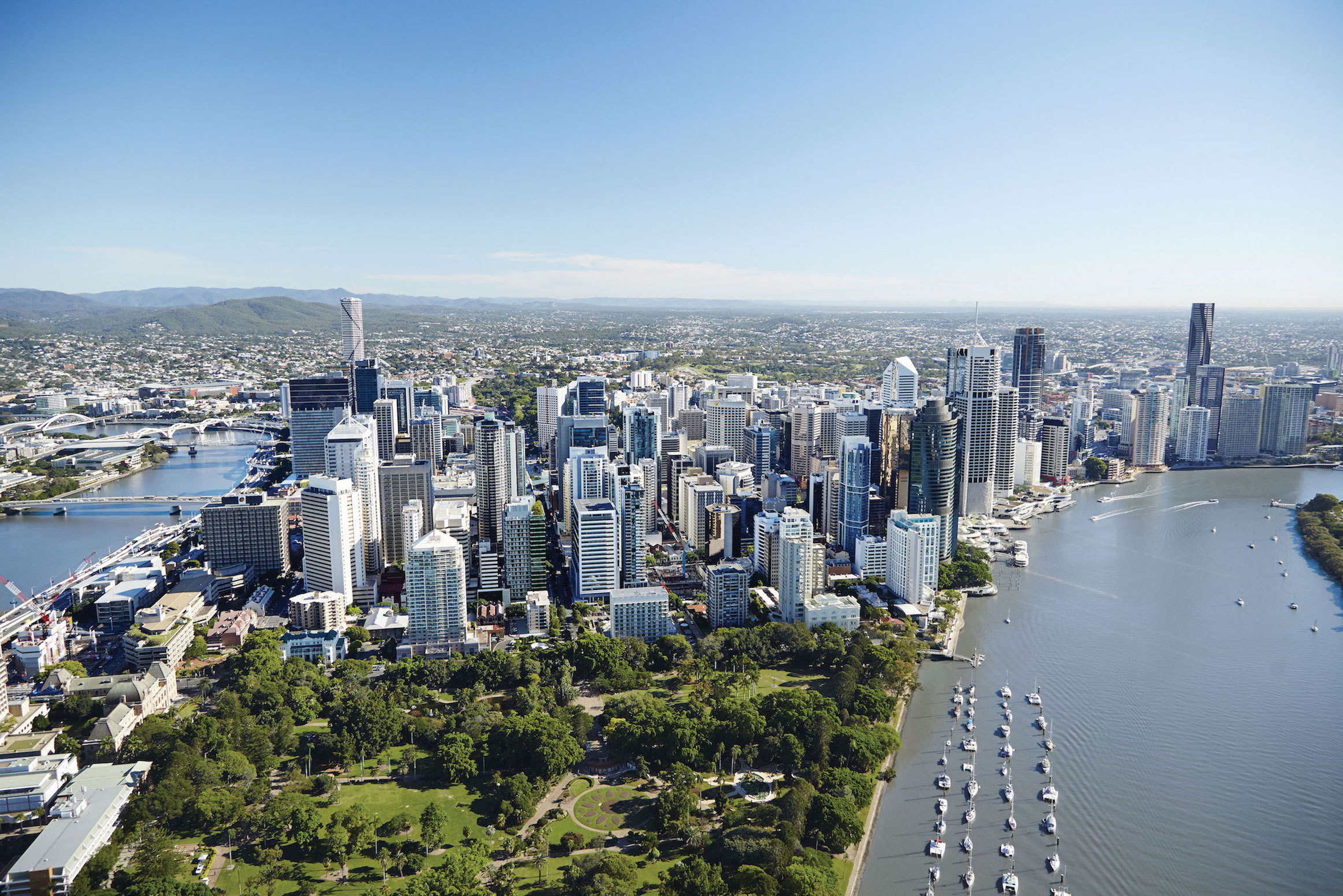 A Lovely Planet - Brisbane Aerial