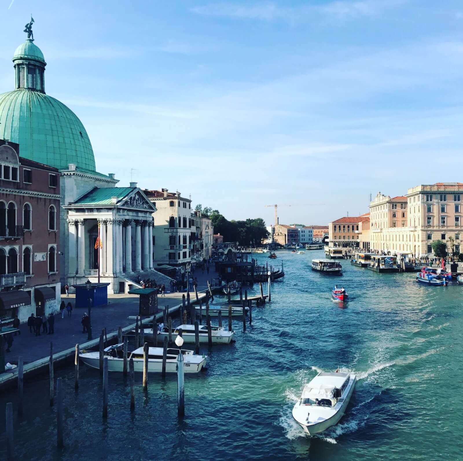 The Grand Canal in Venice