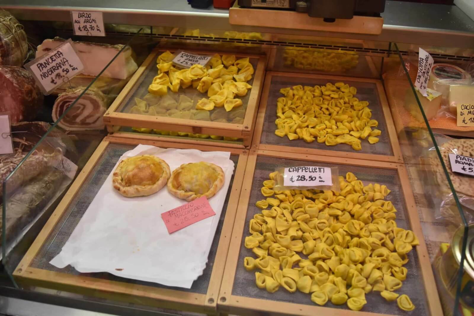 Pasticcio di Maccheroni and cappelletti in Ferrara