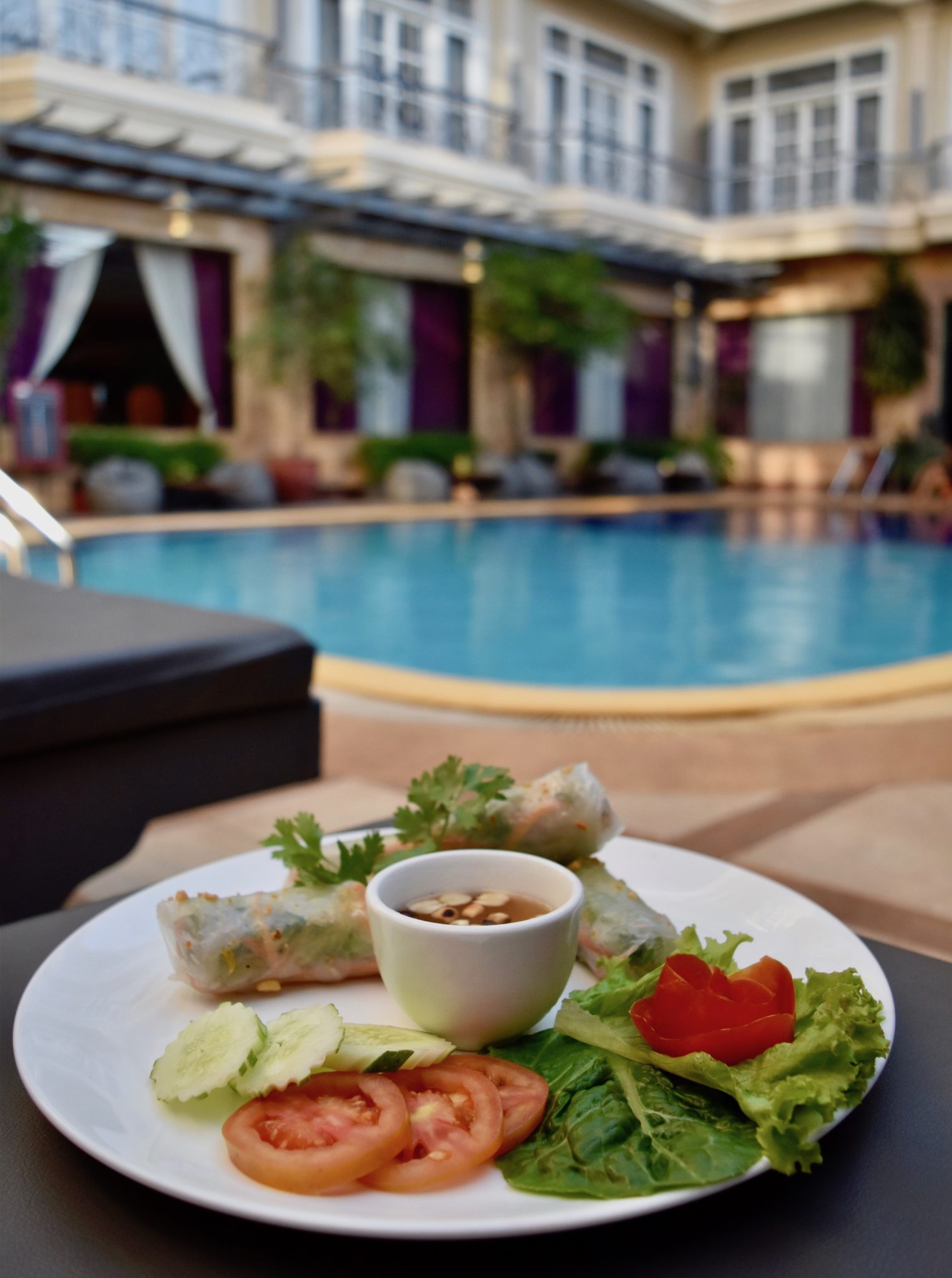 Cambodian Summer Rolls in Siem Reap