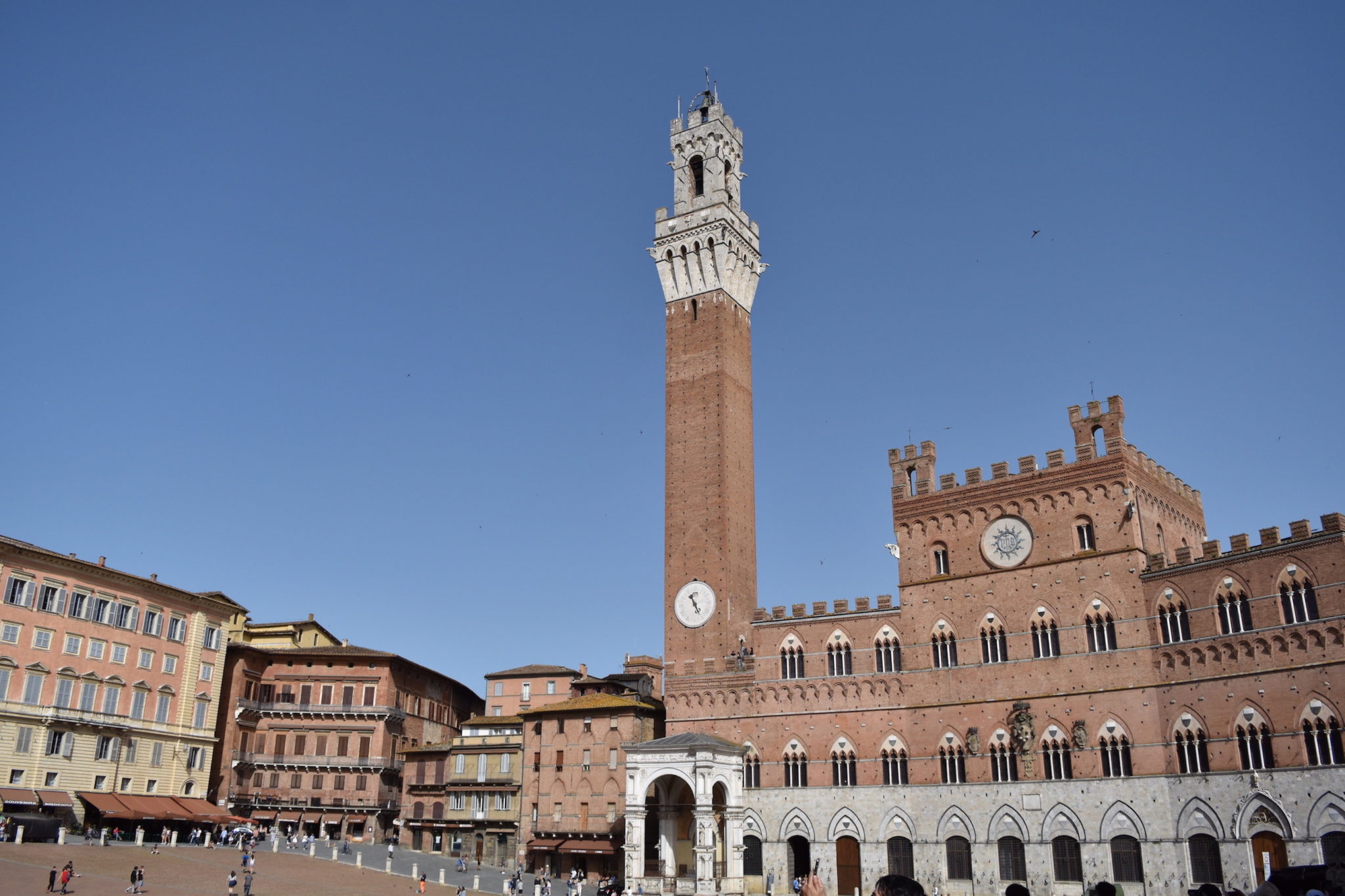 Piazza del Campo in Siena, site of the famous Il Palio