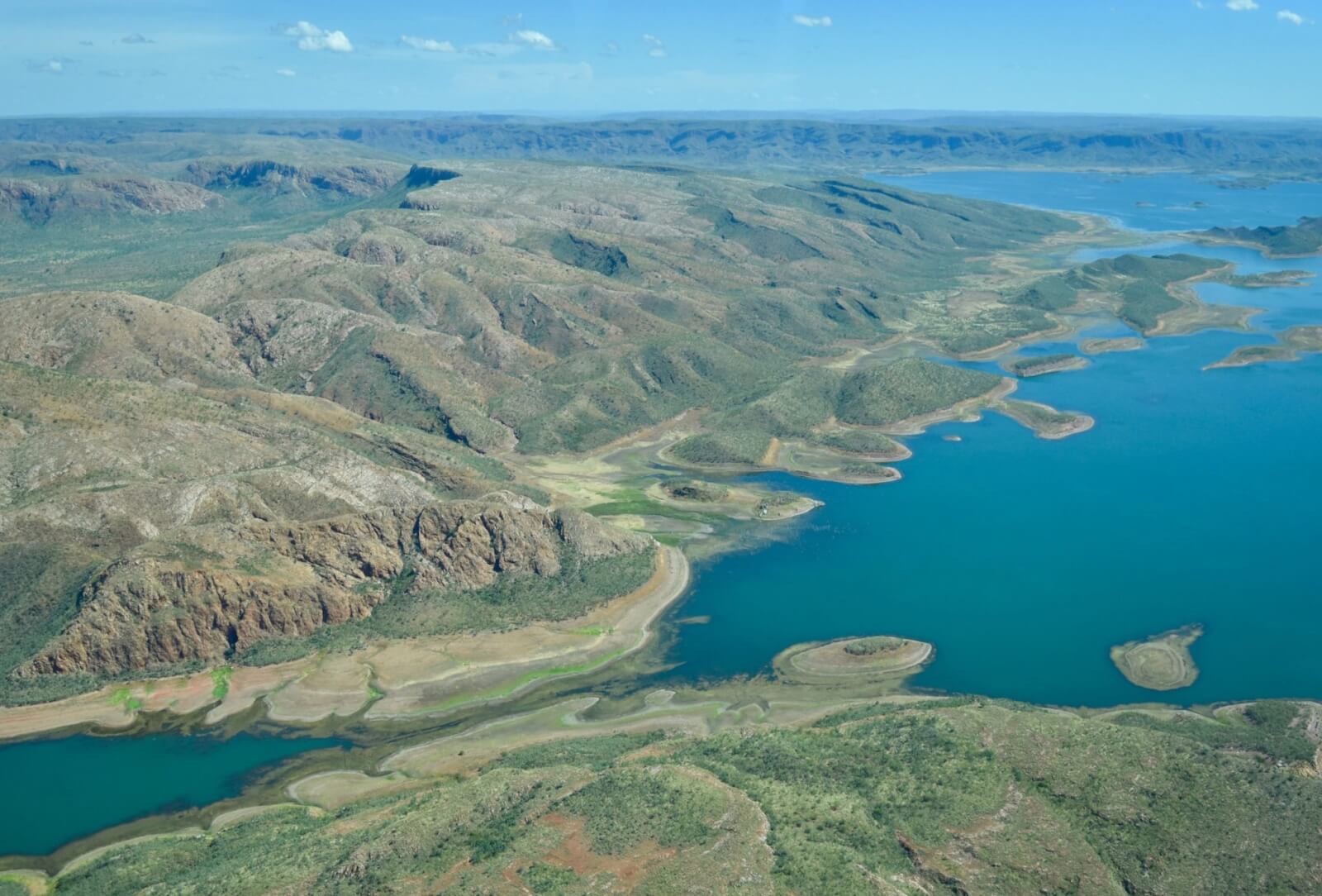 Lake Argyle from above