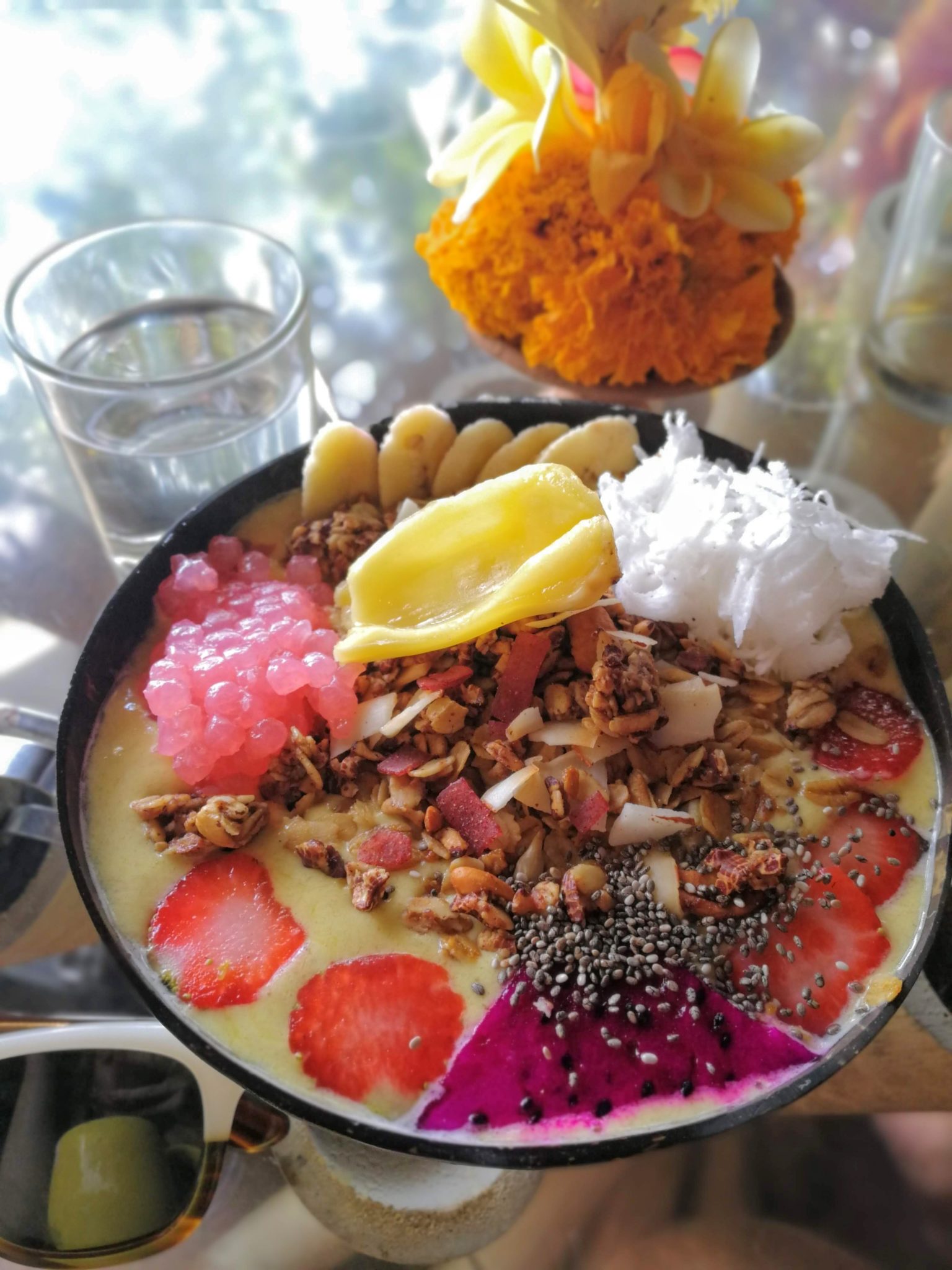 a delicious smoothie bowl 