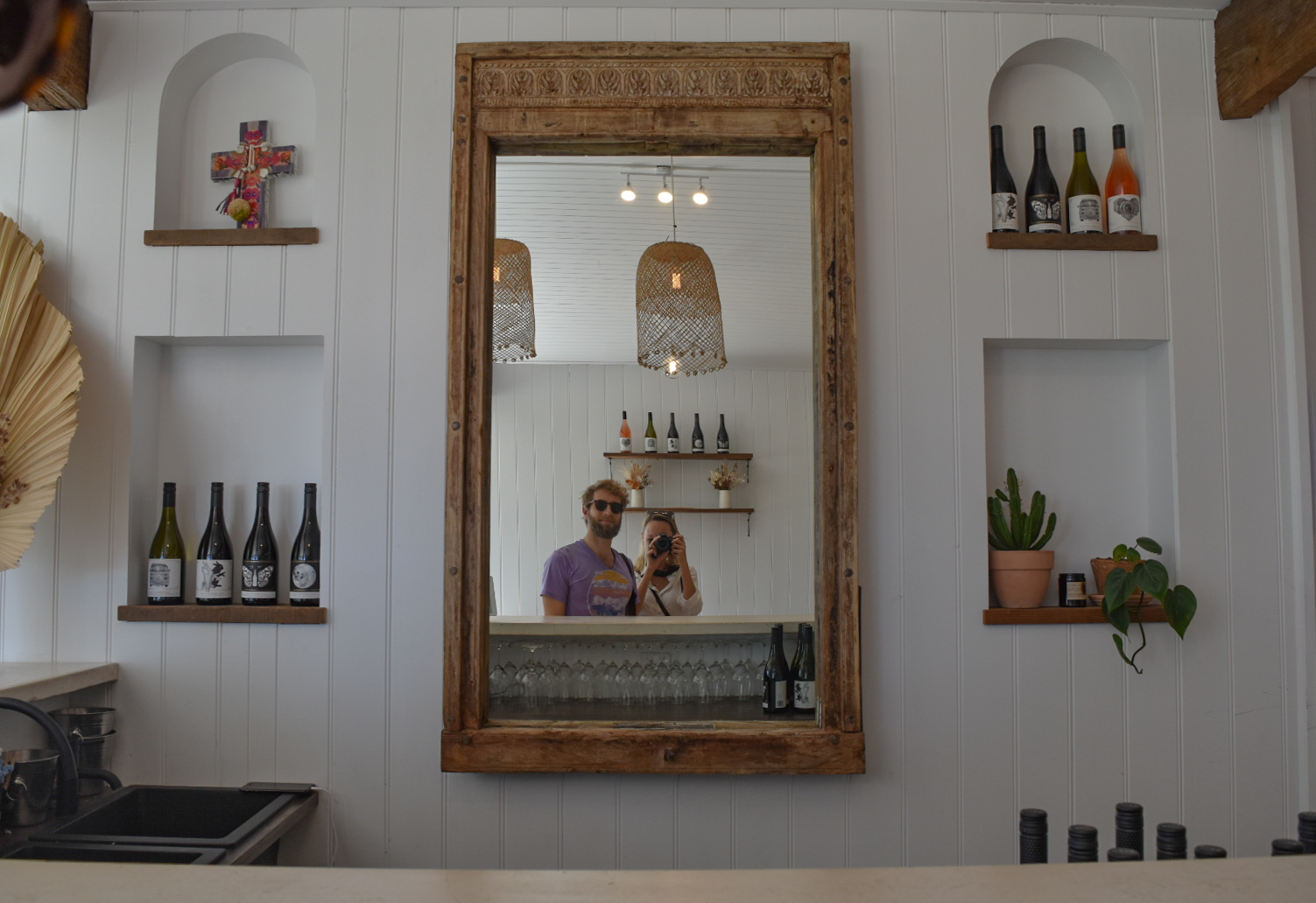 Enjoying wine tasting in McLaren Vale