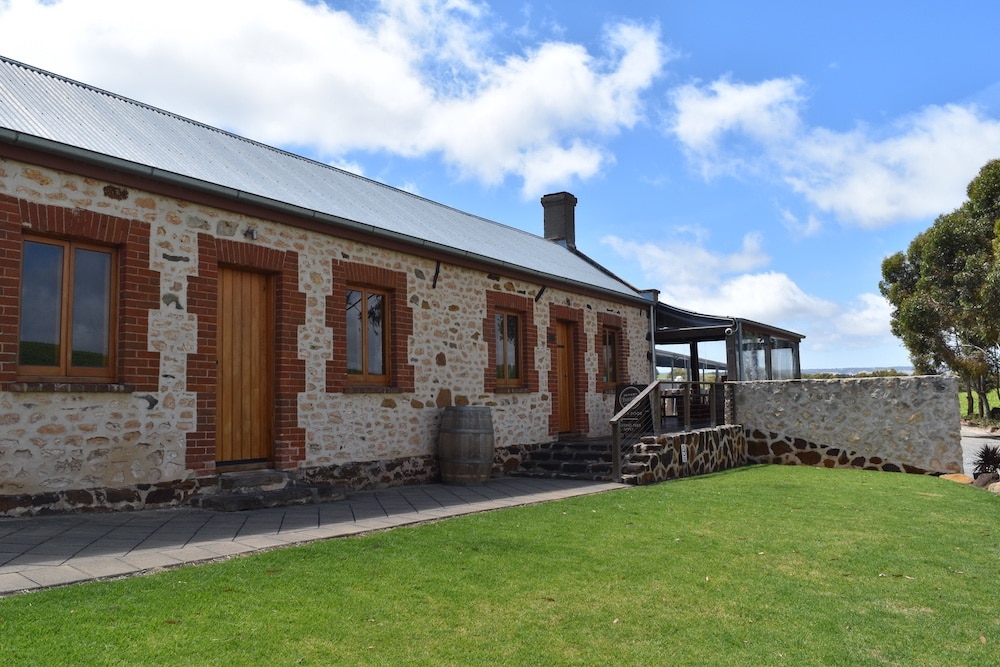 A cottage transformed into the Oliver's Taranga cellar door in McLaren Vale.