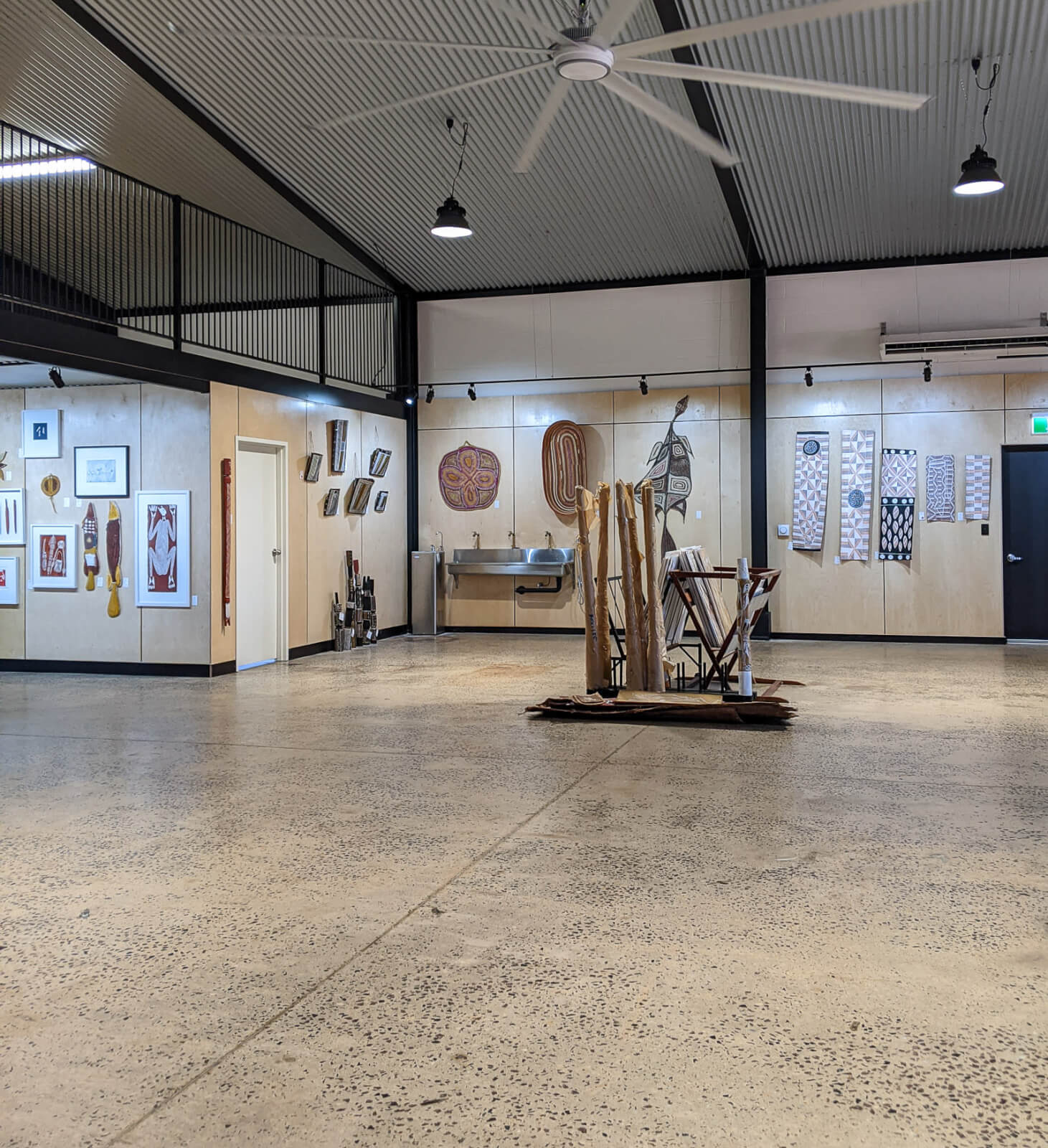 Marrawuddi Gallery featuring Aboriginal artworks 