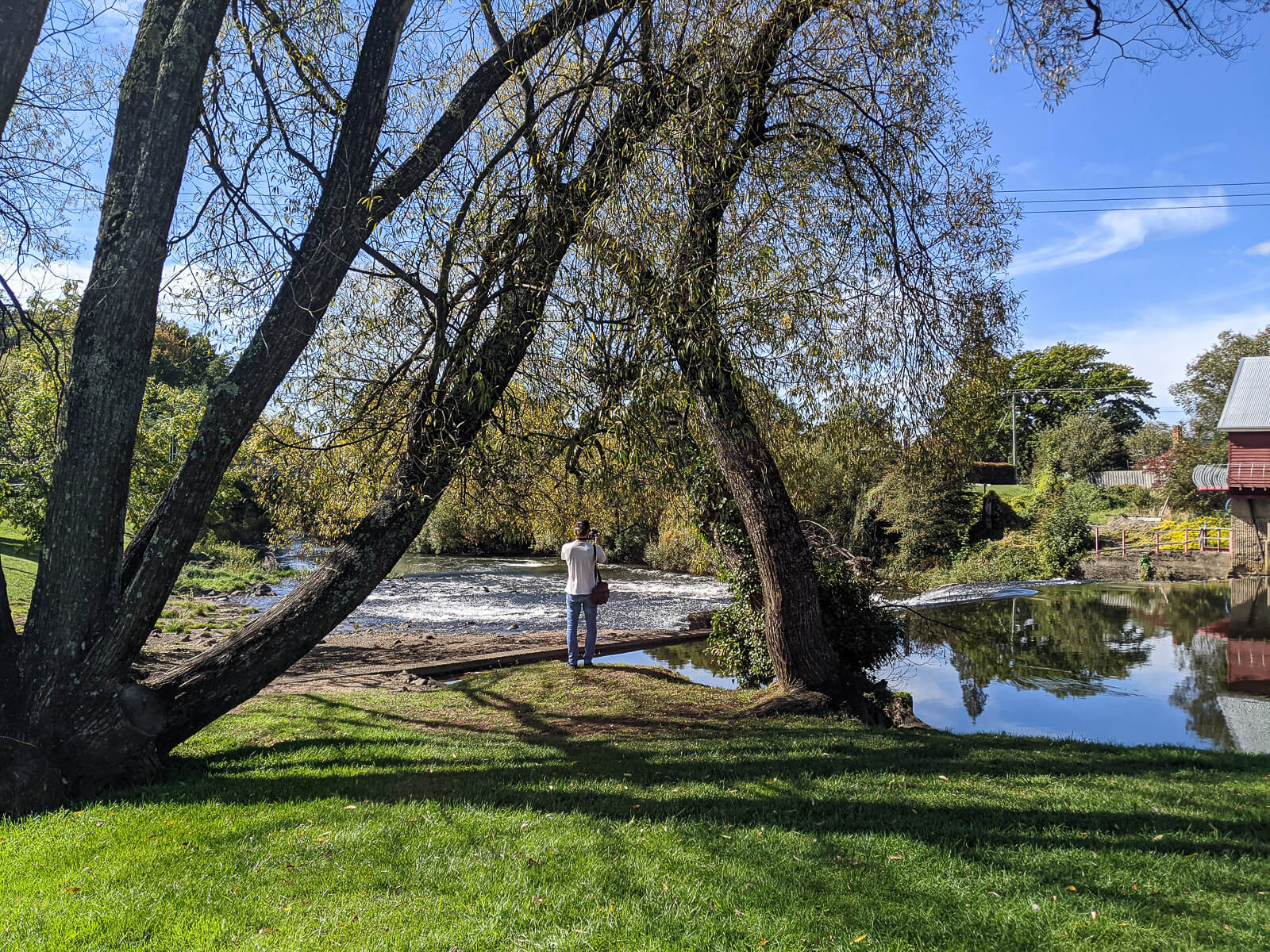 The river at Deloraine 