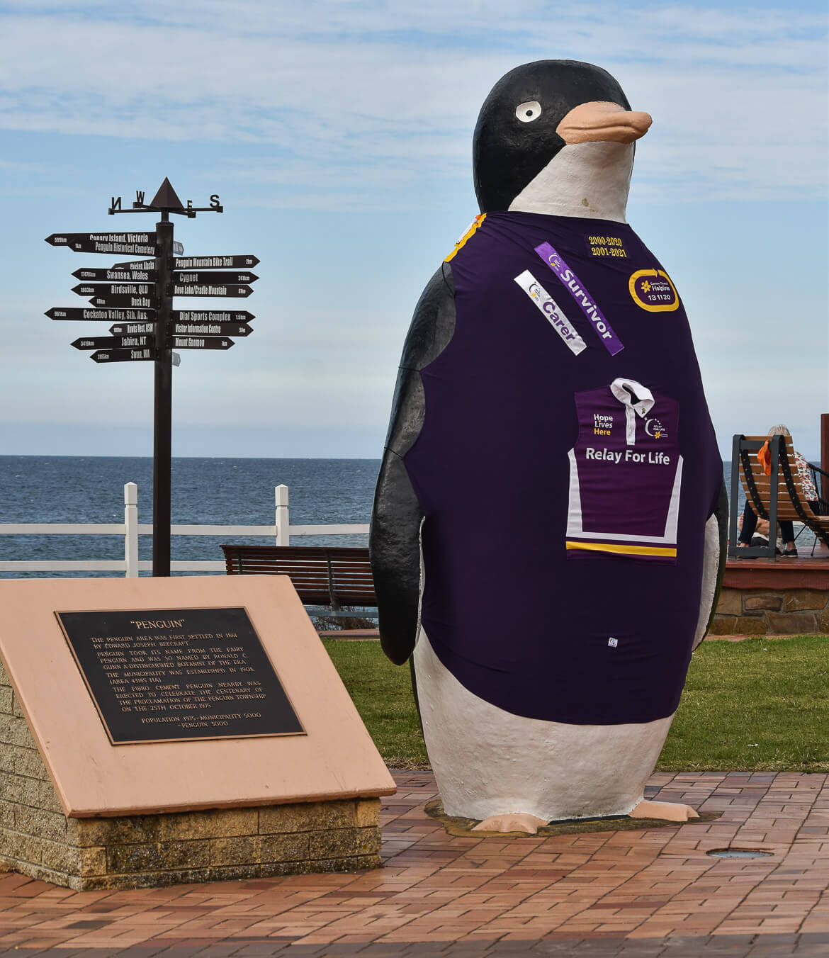 The giant penguin in Penguin