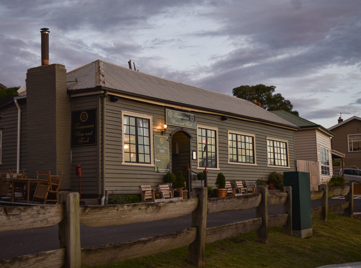 Tasmanian Food and Wine is a great place for after dinner drinks 