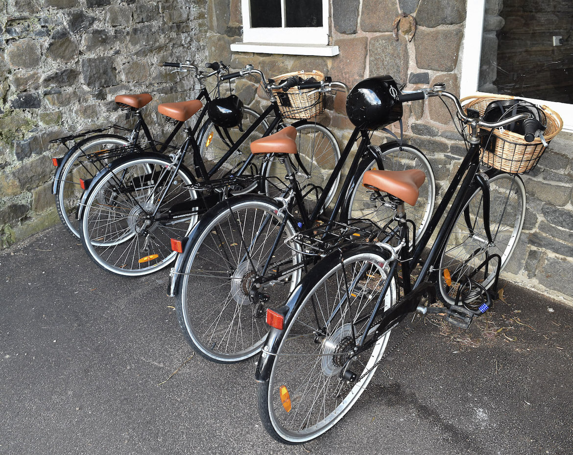 Bikes are available for free at the Ship Inn Stanley