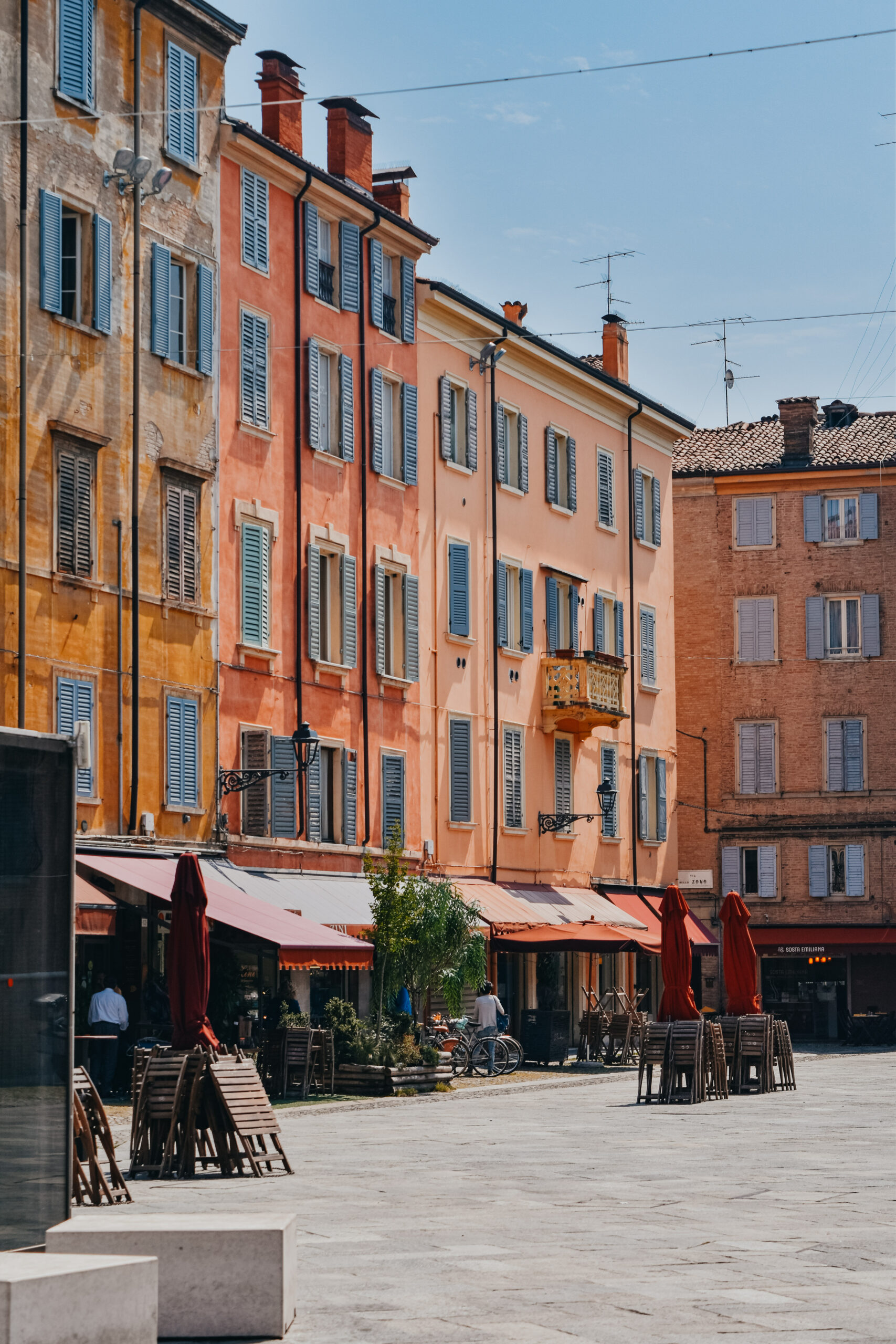 City scapes in Modena