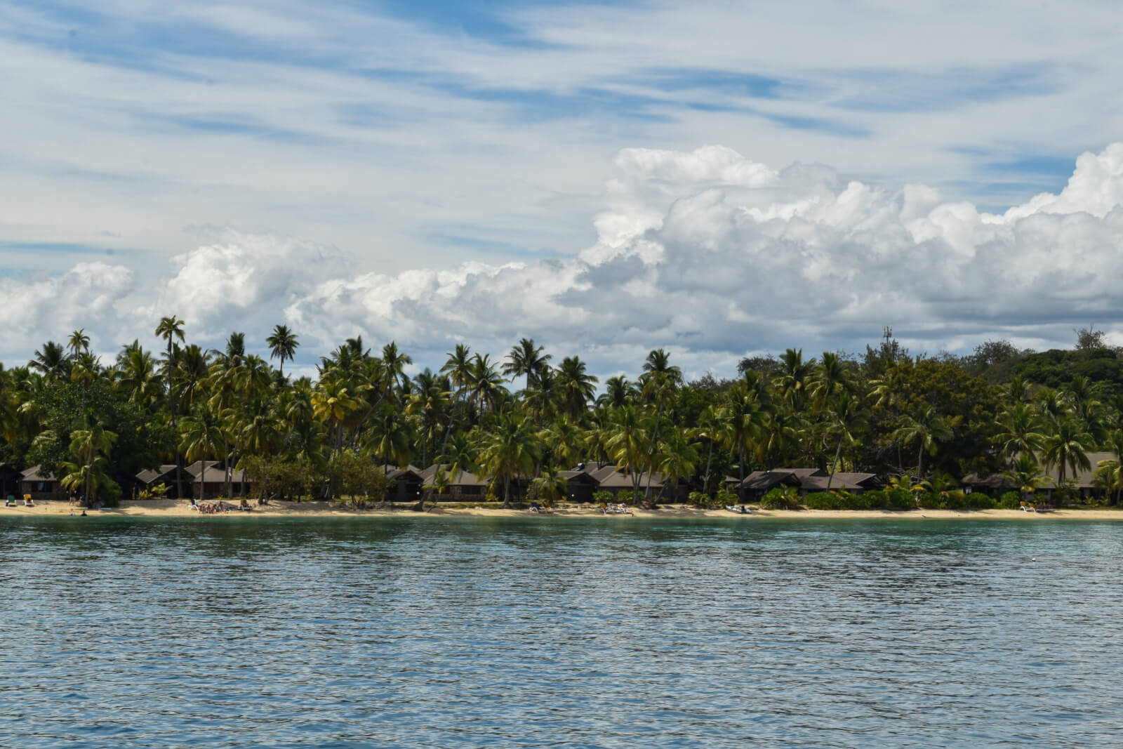 A tropical paradise in Fiji