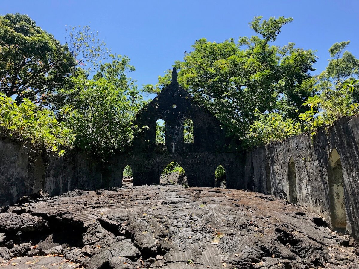 Lava fields