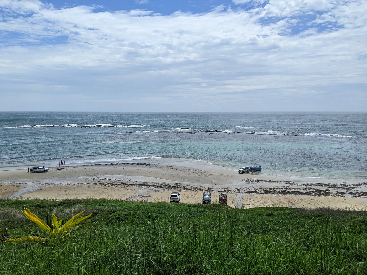 The lagoon at Minnie Water