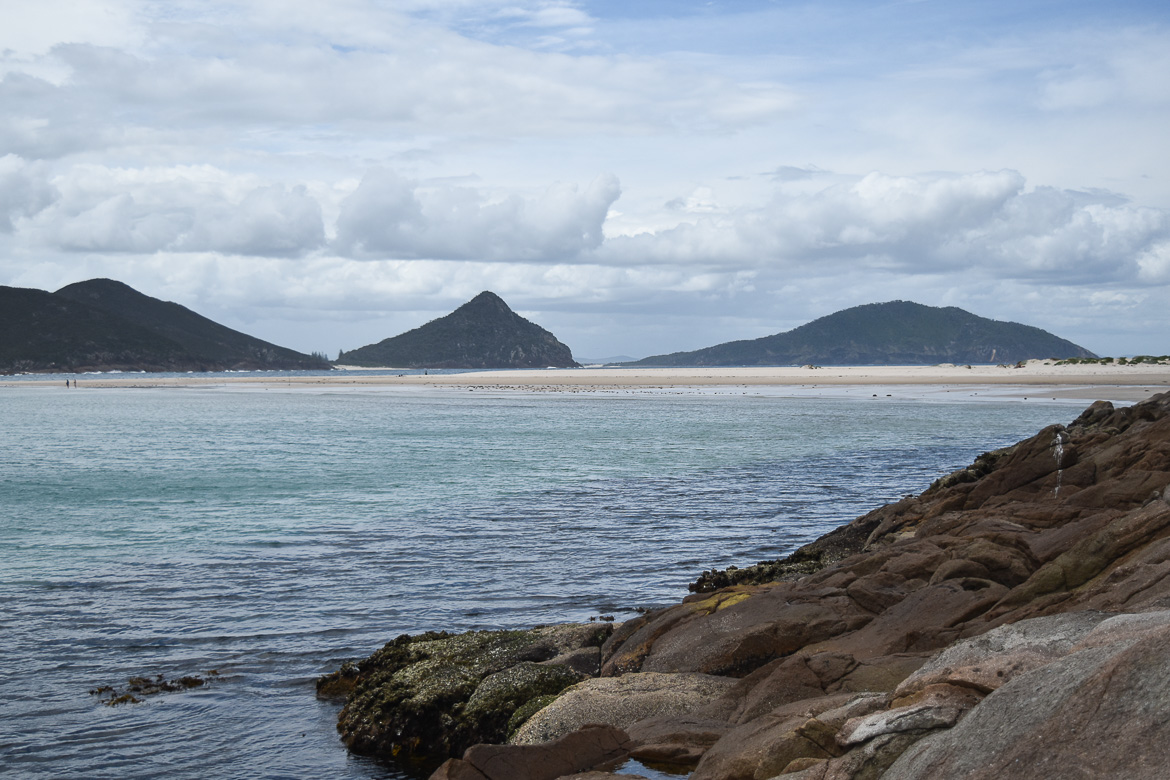 beach views in Port Stephens