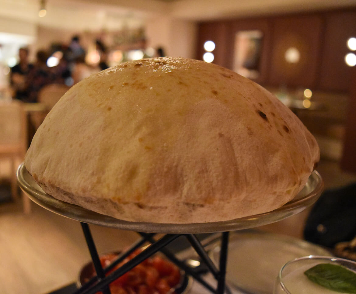 Stone baked bread