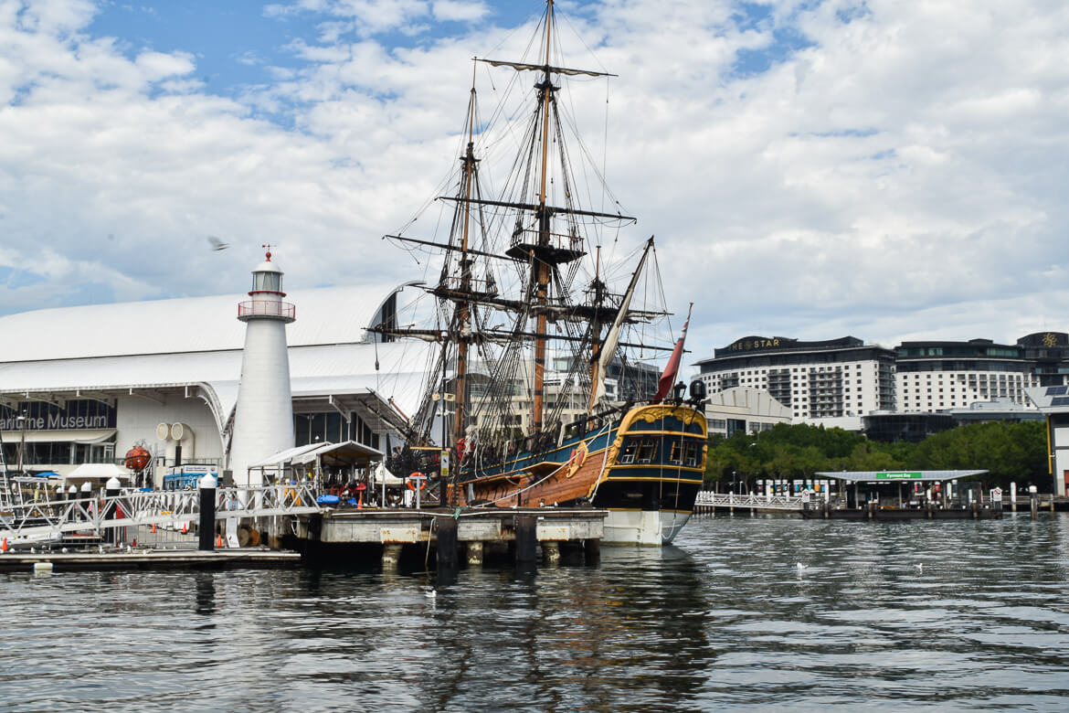 The Star Casino and Australian Maritime Museum in Darling Harbour