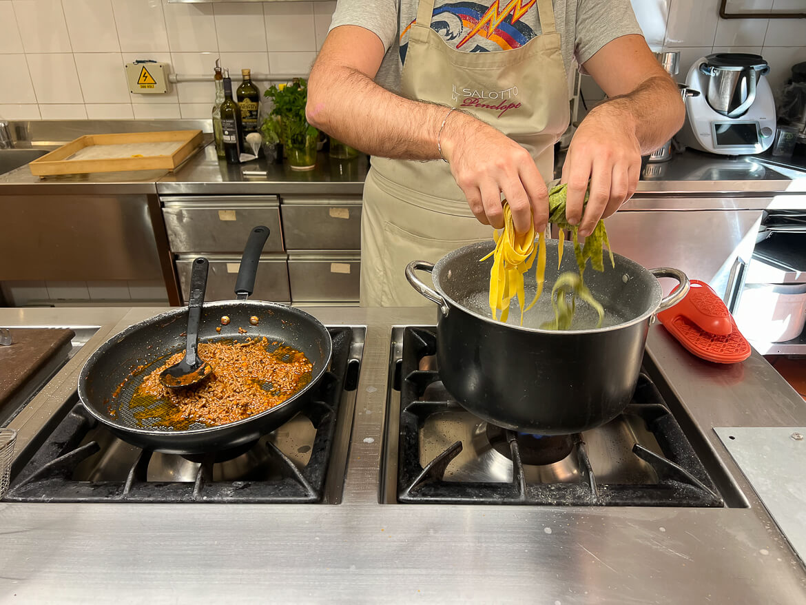 Tagliatelle al ragu