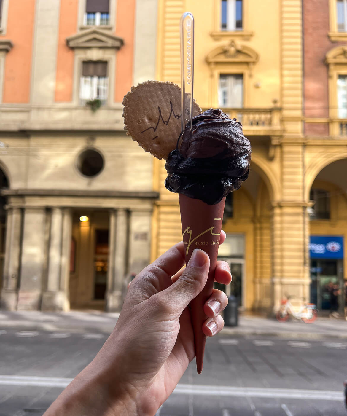 Oggi gelato in Bologna