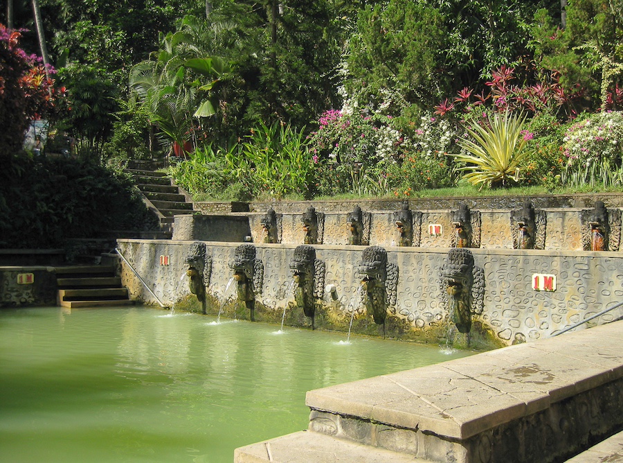 Thermal springs at Banjar Hot Springs