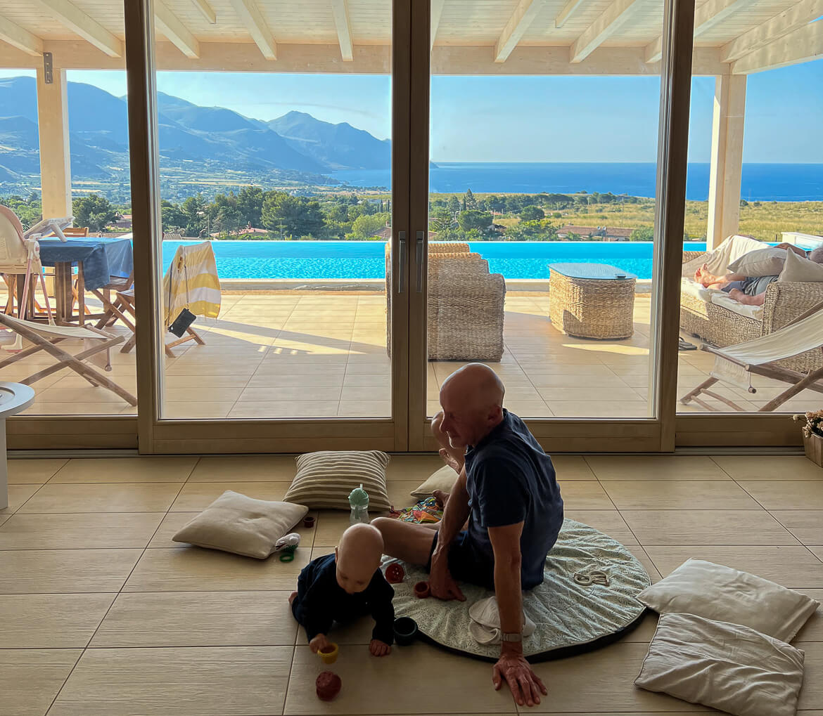 Sicily with a baby