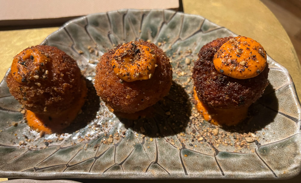Arancini at Monster Kitchen & Bar