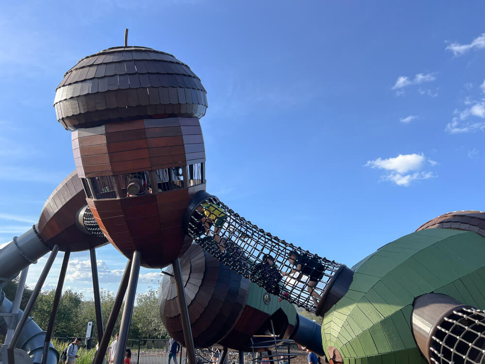 The Pod Playground at the National Arboretum Canberra