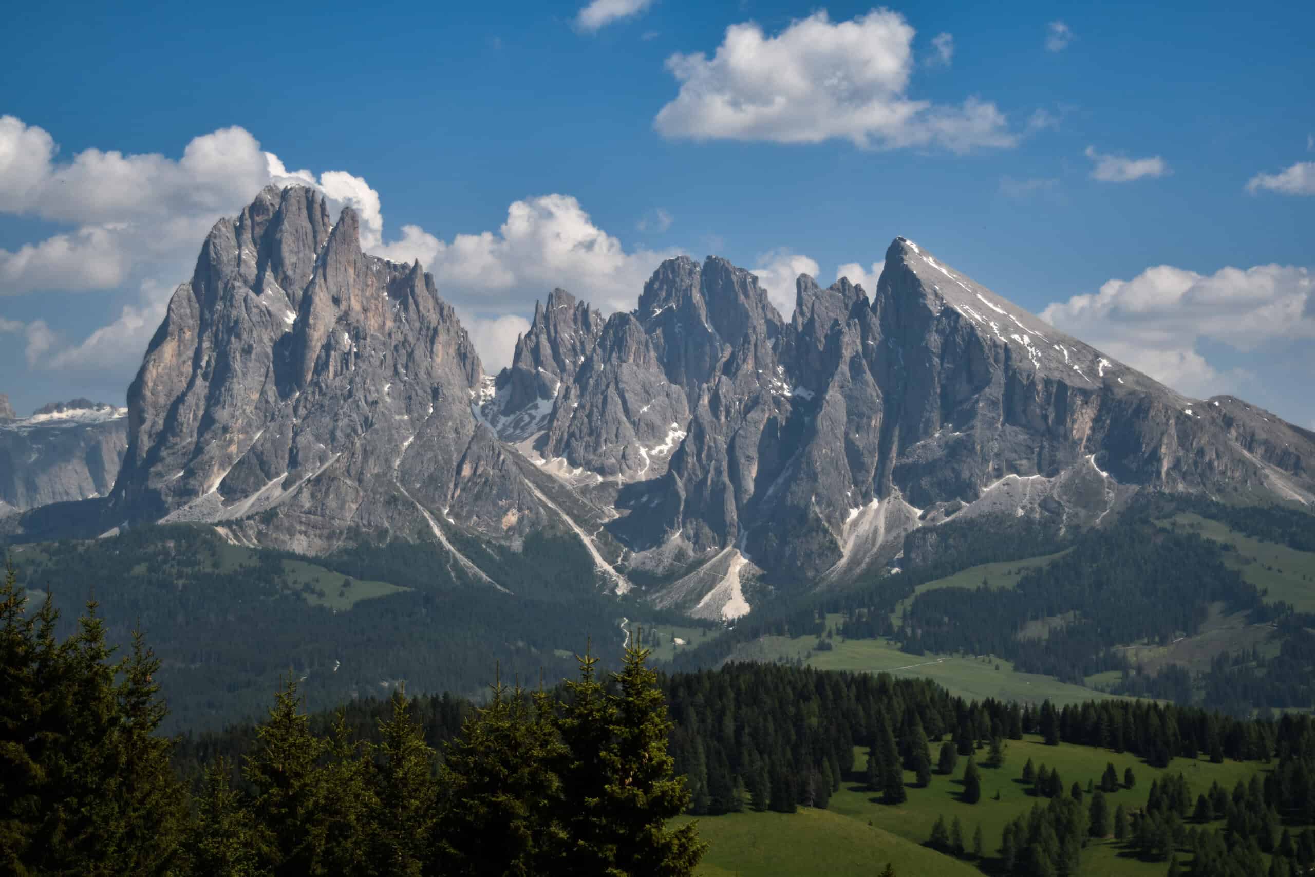 Mountains in the Dolomites