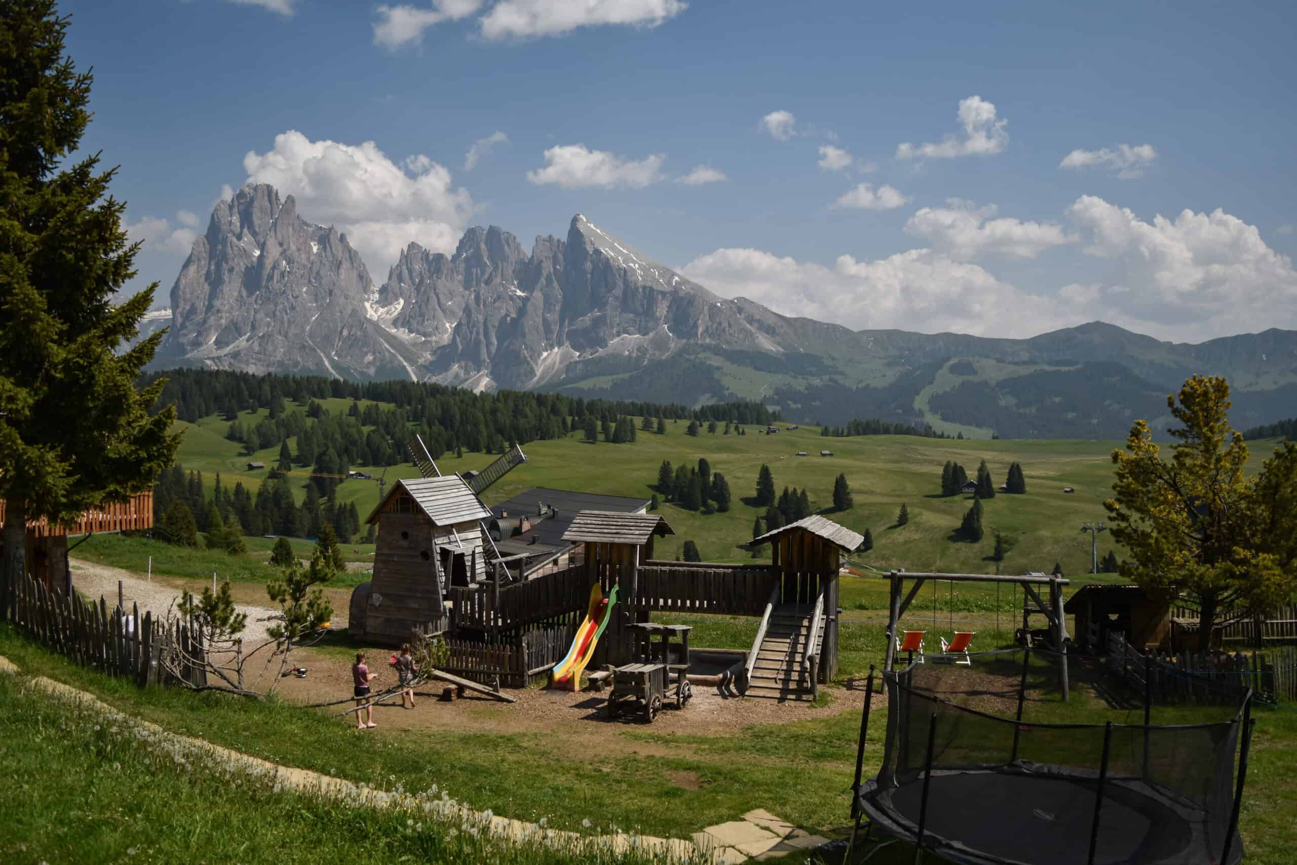 An alpine playground in the Dolomites