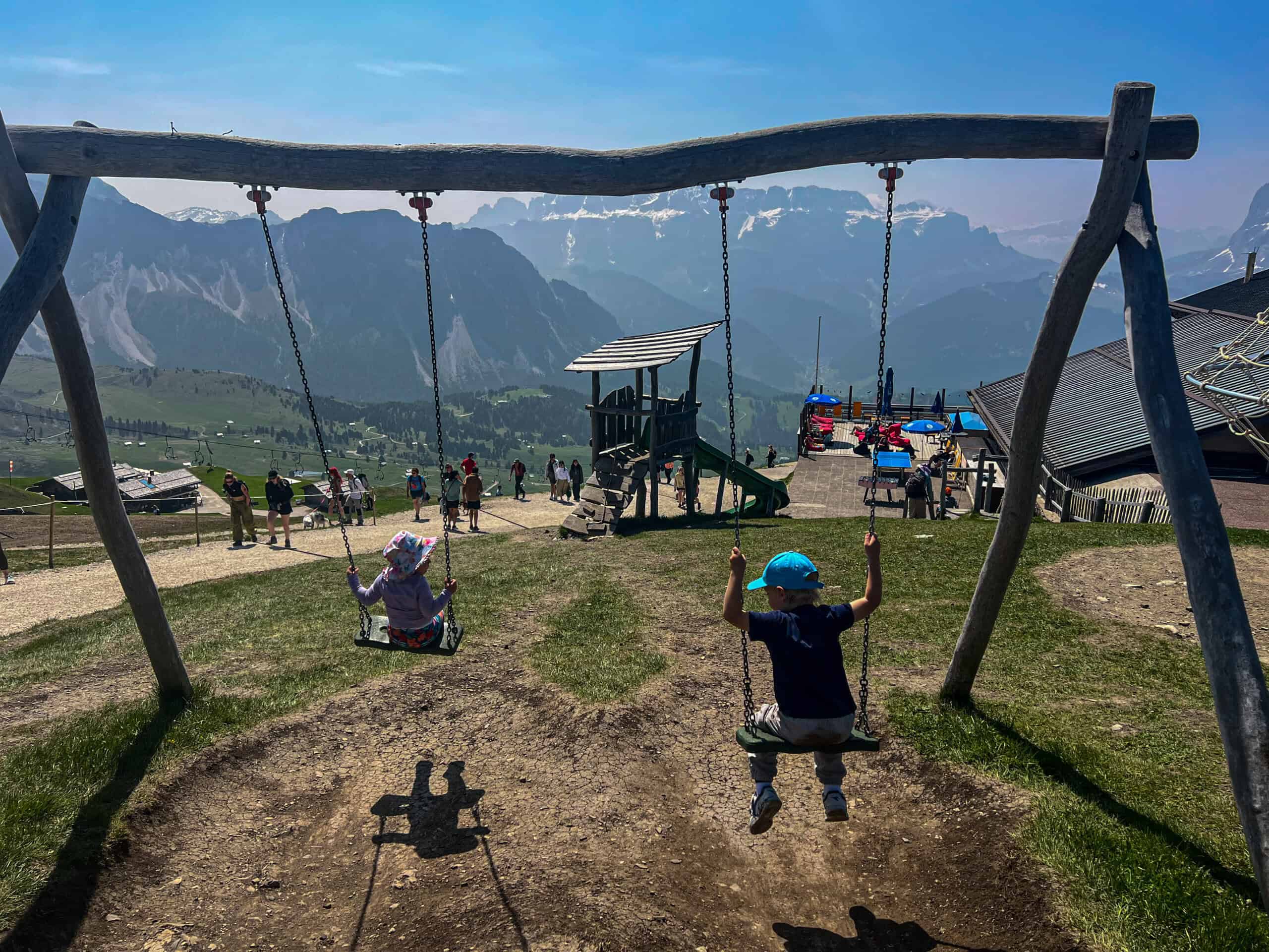 Swings on Seceda
