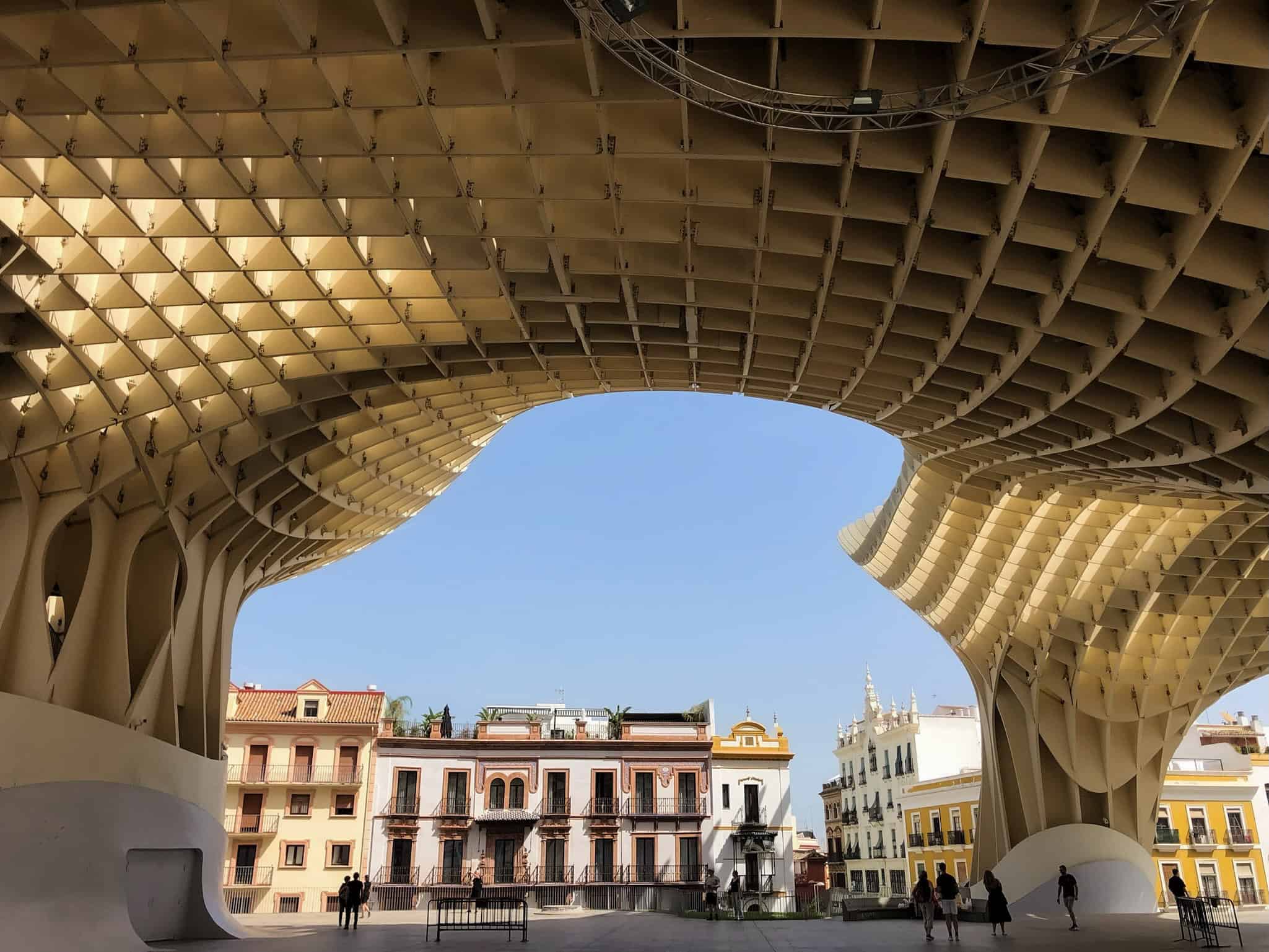 The mushroom like structure of Setas de Sevilla