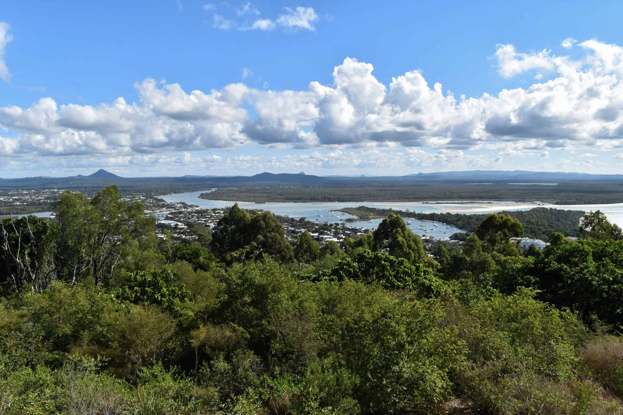 Views of Noosa from Laguna Lookout
