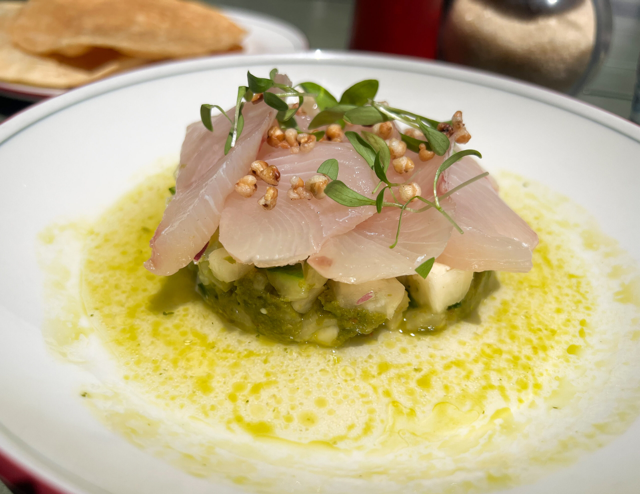 Kingfish crudo