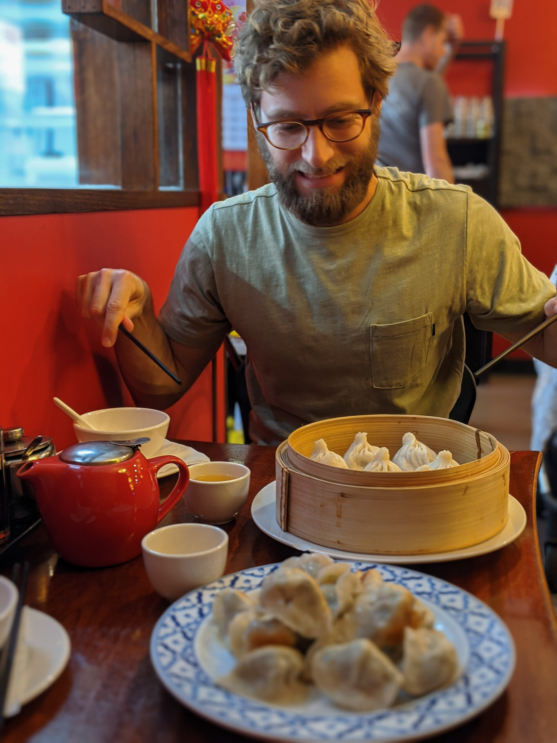 Dumplings at Juicy Bao