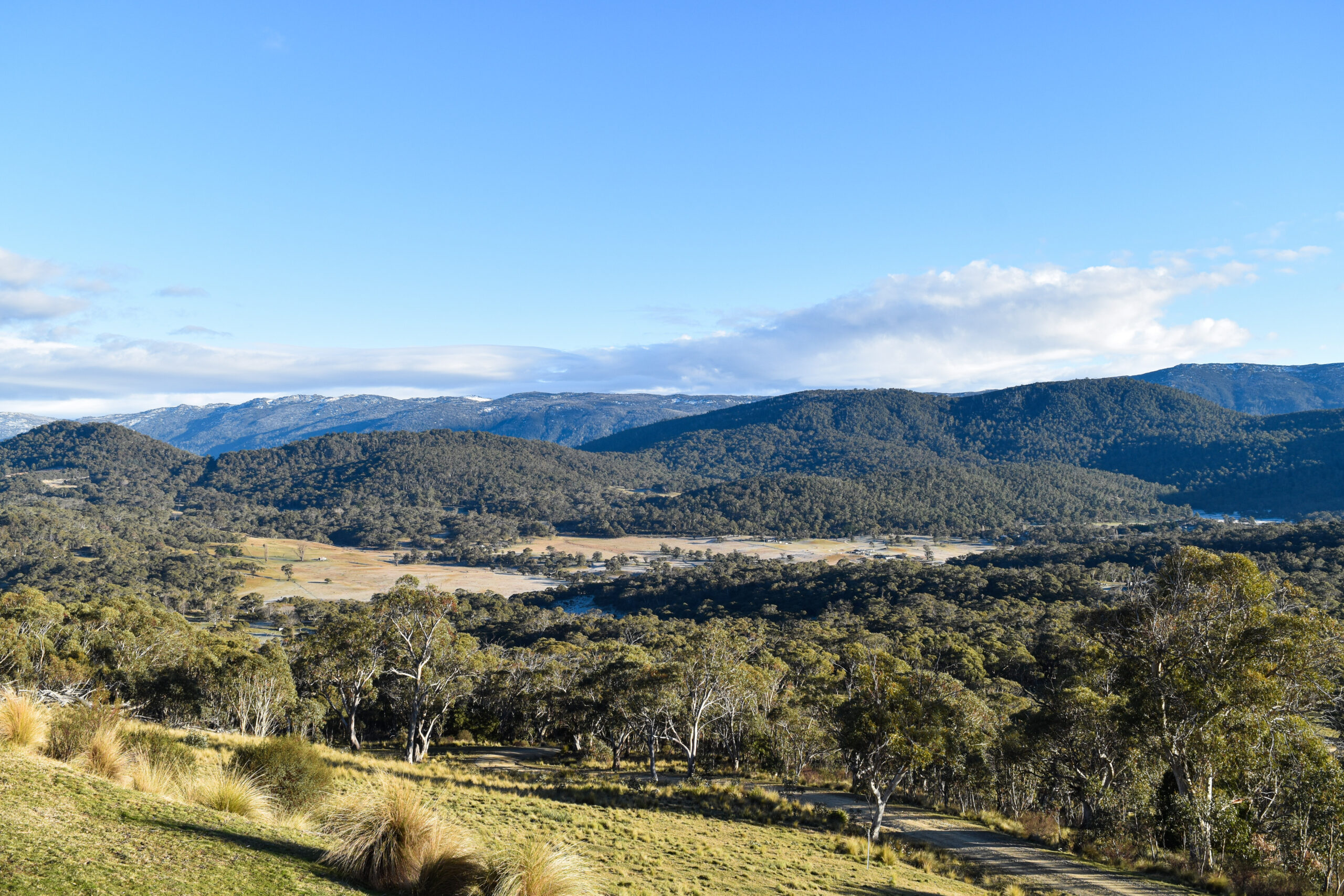 Views from Nowhere Lodge in Crackenback