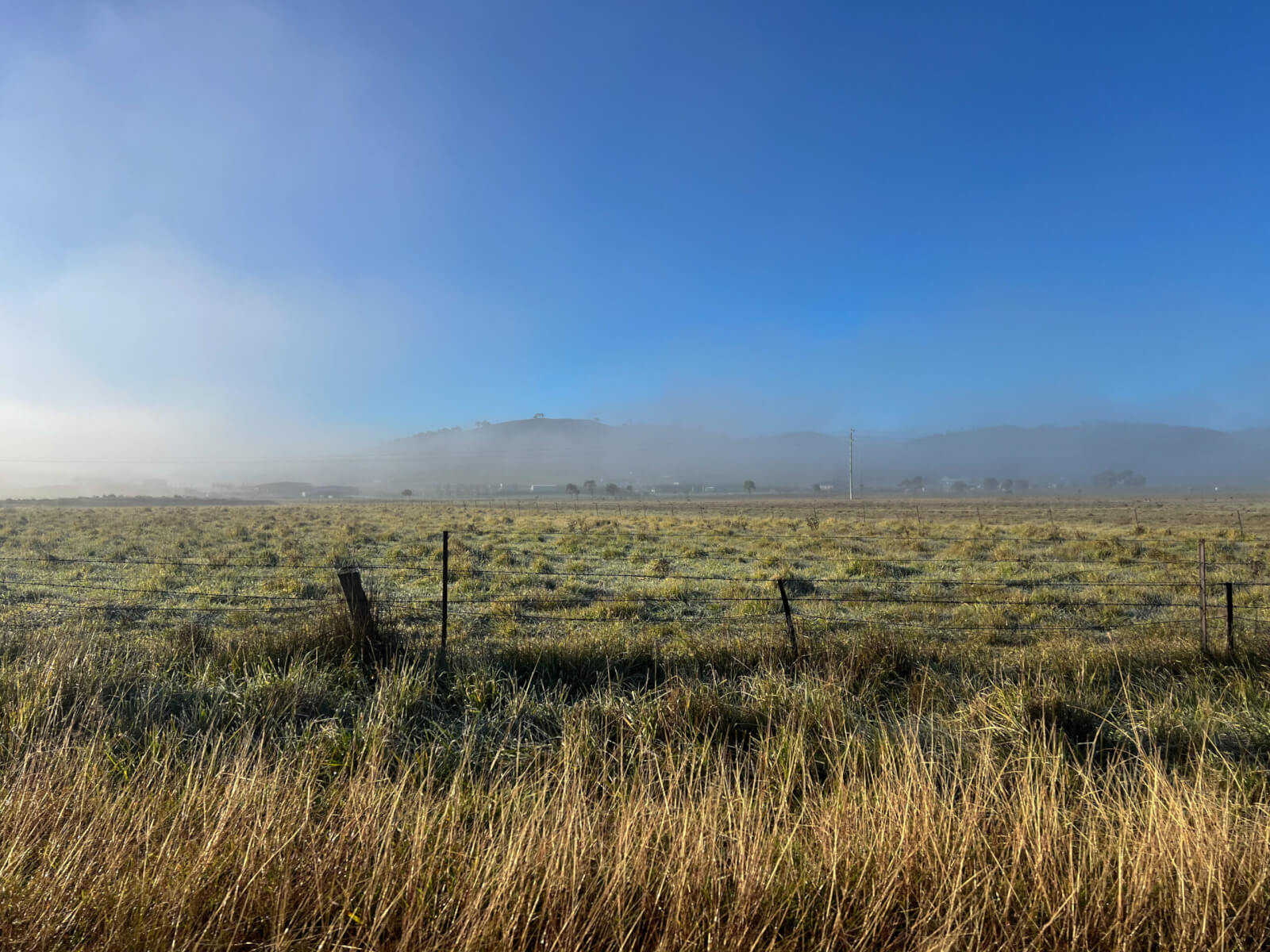 Country views on our drive to the Snowy Mountains from Sydney